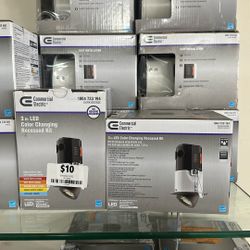 Commercial electric 3” LED Color Changing Recessed Kit 