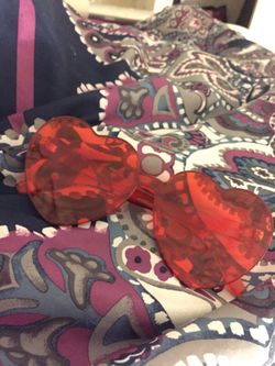 Heart shaped sunglasses