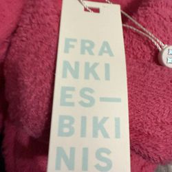  “Frankies Bikinis Juna Terry Sli Pink / Terrycloth Slide — Women’s US [talla]”