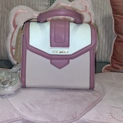 NWT! Steve Madden Small Bag| Mauve, Pink & Off White
