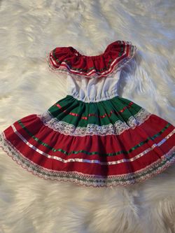 Toddler Size small Mexican dress