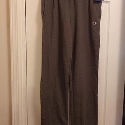 Medium Size Champion Jogger Pants Granite Heat Powerblend Fleece OP