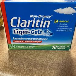 Claritin Liquid Gels 10ct 10$ OBO 