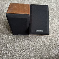 Acutex Speakers & AMC stereo Amplifier 