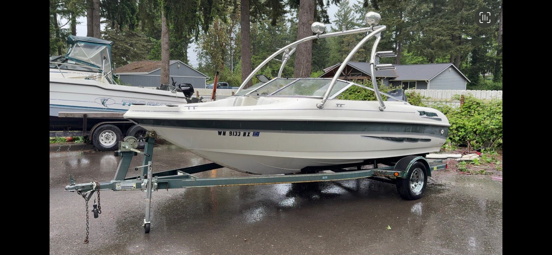 Larson Ski Boat with Trailer