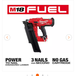 Milwaukee nail gun