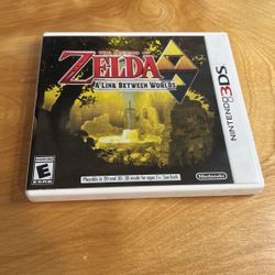 Nintendo 3DS - Zelda A Link Between Worlds 