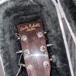 Carlo Robelli Acoustic Electric Guitar And Case 