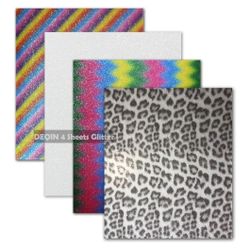 Glitter Heat Transfer Vinyl Rolls is approximately 12 Inches by10 Inches.