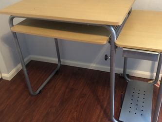 Study Table With White Chair