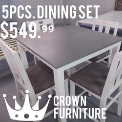 5pcs Counter Height Dining Set