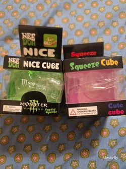 Monster Energy Drink Needoh And Squeeze Cube Set