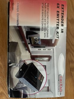 IR Extender 6X Emitter Kit 