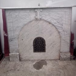 Antique Marble Fireplace Surround 