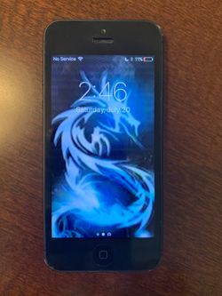 iPhone 5 64 GB. Good condition.