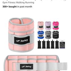 10 pound Pink adjustable ankle/wrist weight.