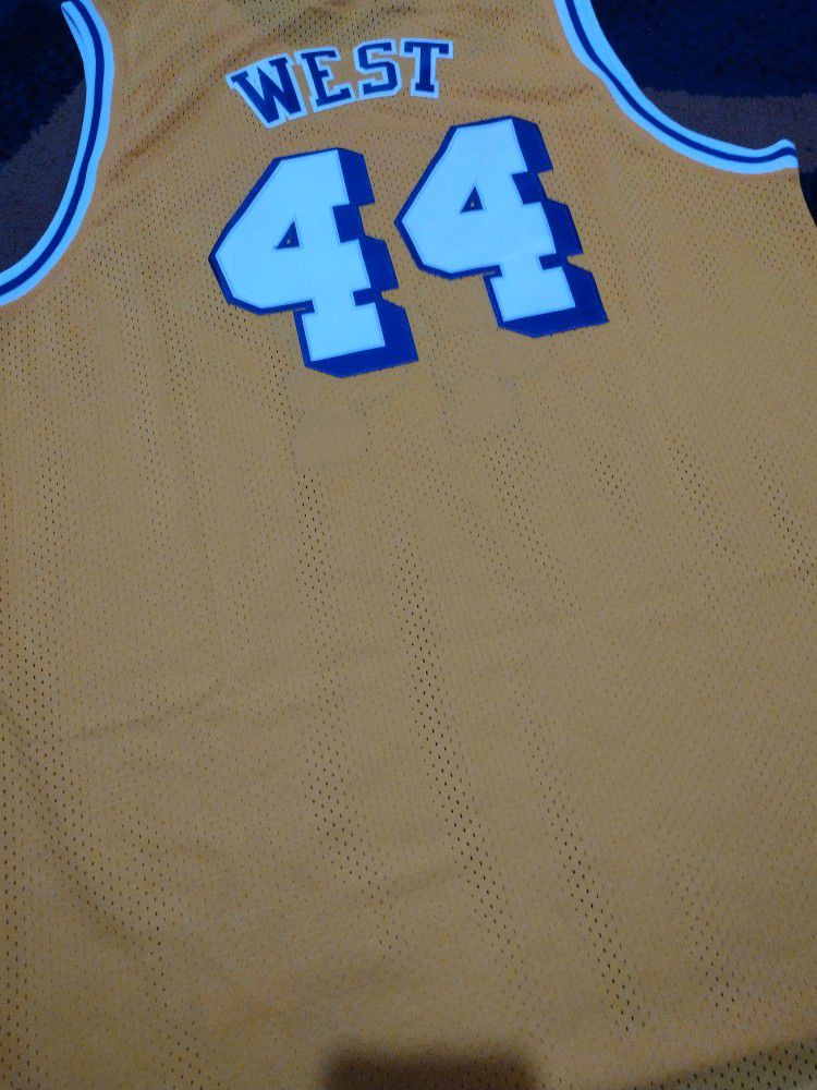 Vintage Los Angeles Lakers Jerry West 44 Jersey Hardwood Classics for Sale  in Lake Elsinore, CA - OfferUp