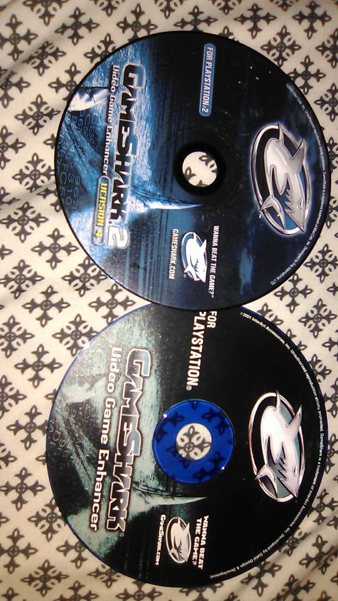 GameShark for PS1 and GameShark for PS2