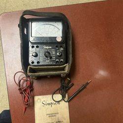 Simpson 260 Analog Multimeter