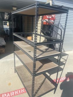 Metal shelf