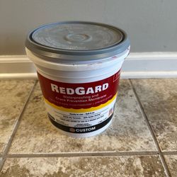 RedGard Waterproofing and Crack Prevention Membrane - 60% of 1 Gallon