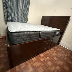 Bed Frame With Storage 