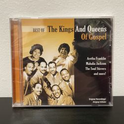 Best Of Kings & Queens Of Gospel CD Album NEW SEALED Aretha Franklin 2006