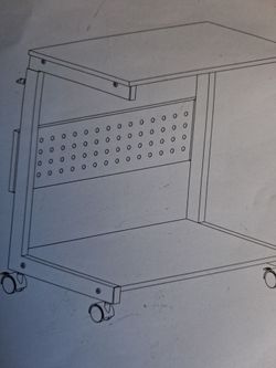 Multi-purpose cart it could be a hospital tray or it could be a microwave cart or it could be much more or dinner tray