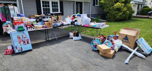 Yard sale. All New stuff. Great deal on everything.  Bulk Buy.