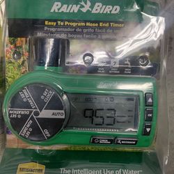 New KRain Springler timer and 11 heads  $75