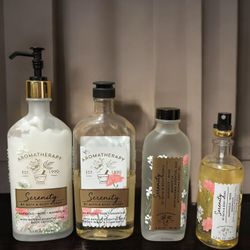 Bath & Body Works Serenity Bundle 