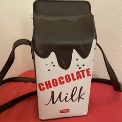 Chocolate Milk crossbody purse 