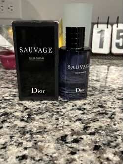 DIOR SAUVAGE Eau de parfum 100ml/Box-Nearly Full