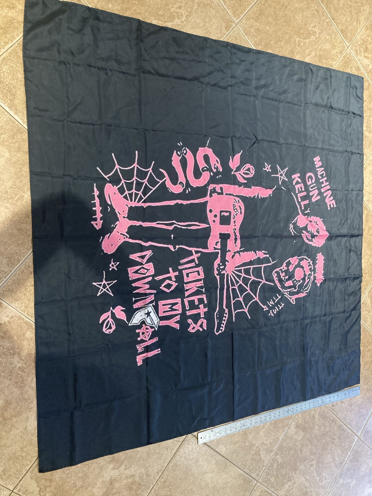 New Large Machine Gun Kelly Fabric Tapestry Poster Room Decor Wall