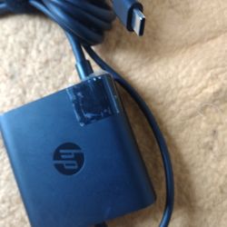 Hp Power Adapter USB C 65watt Working Fine 