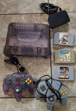 Nintendo 64 Console Bundle with Games and Controllers