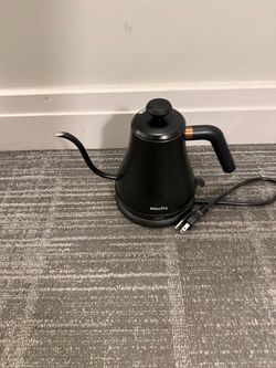Mecity Electric Gooseneck Kettle Stainless Steel Water Boiler 27 fl oz 1000W Auto Shut Off Stainless