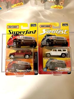 Matchbox Super Fast Hummers H3