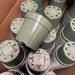 50, 4 inch standard Round Green Nursery Pots, planters, containers