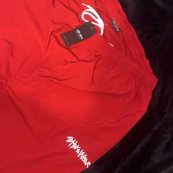 Shaka Wear Nylon Red Sweats