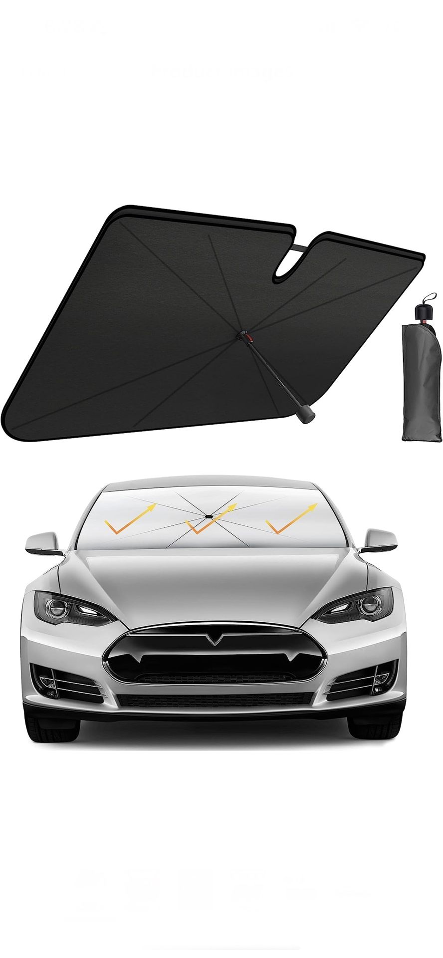 Car Sun Shade Windshield Umbrella