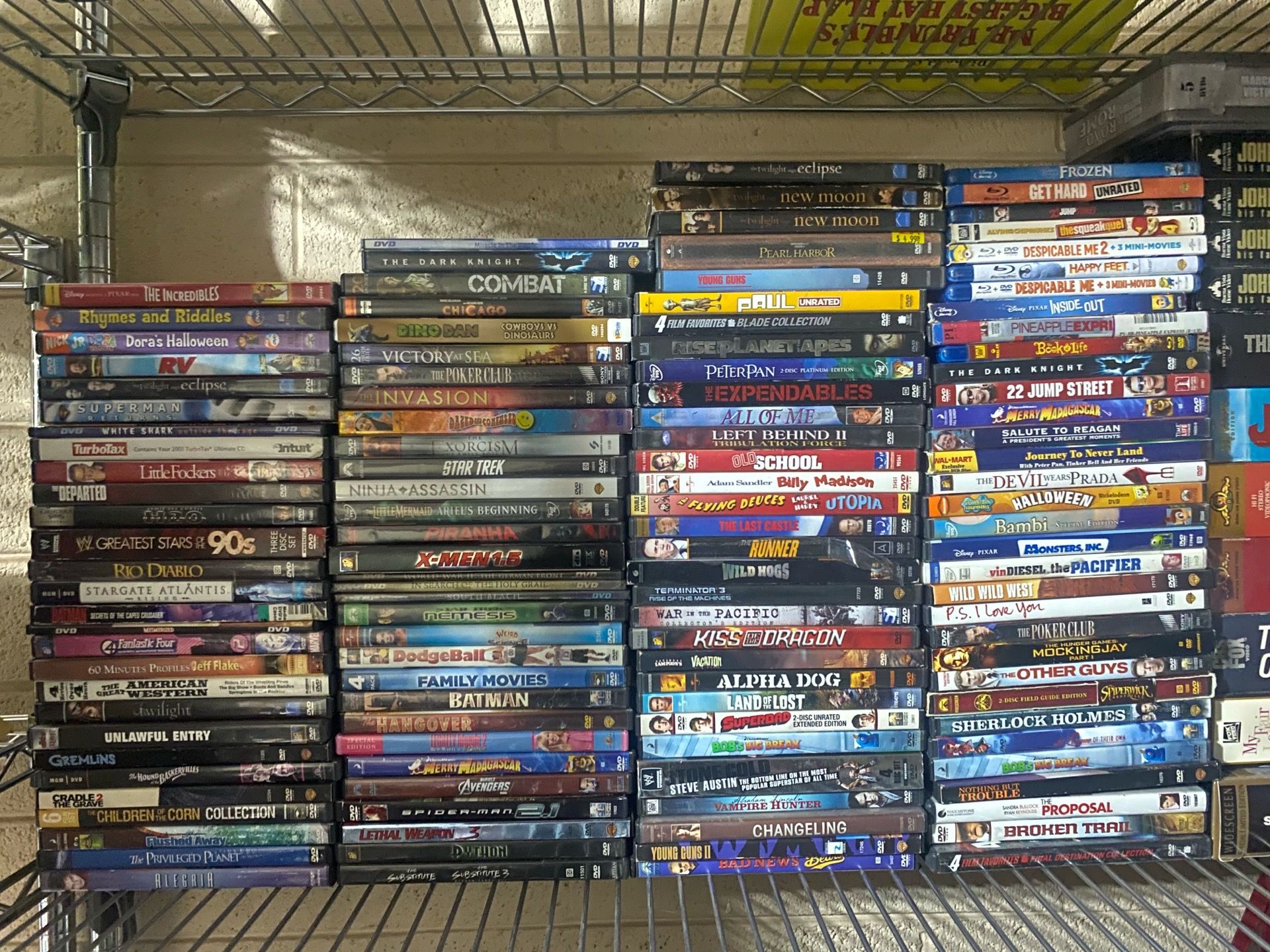 DVD movies