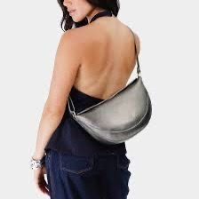 Portland leather goods black koala sling bag purse
