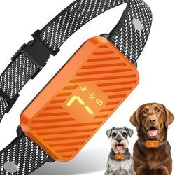 new Dog Bark Collar for Large Medium Small Dogs, Rechargeable No-Bark Collar, Smart Barking Collar, Effective Bark Collar with 7-Level Sensitivity, 3 