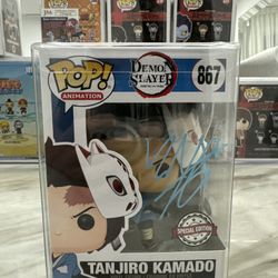 Tanjiro Signed Funko Pop