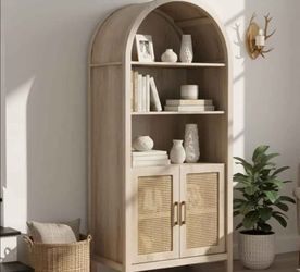 Cabinet natural wood color