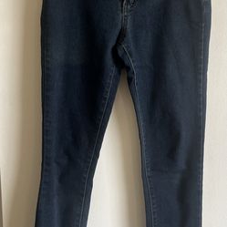 High rise skinny jeans