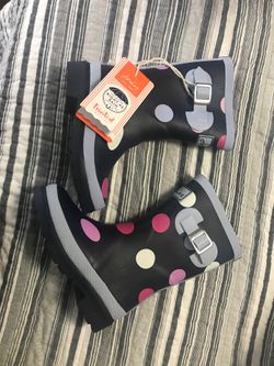 New Joules Rainboots Size 11 Girls