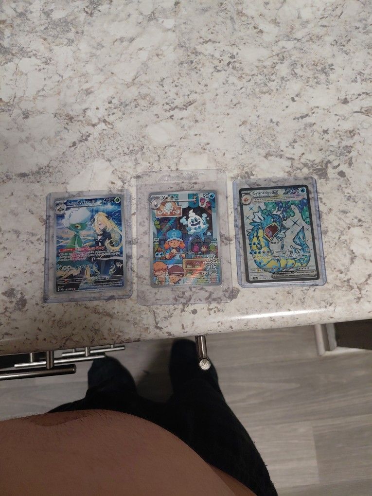 Cynthia Roserade 184/182 Vanillish 190/182 Gyarados Ex225/198
