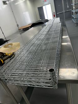 NORDSTEEL Commercial Chrome Wire Shelving Rack – Super Heavy Duty (2600 lbs):